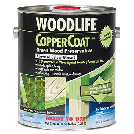 Zinsser 1 Gal Green Wolman, WoodLife Coppercoat 01901A